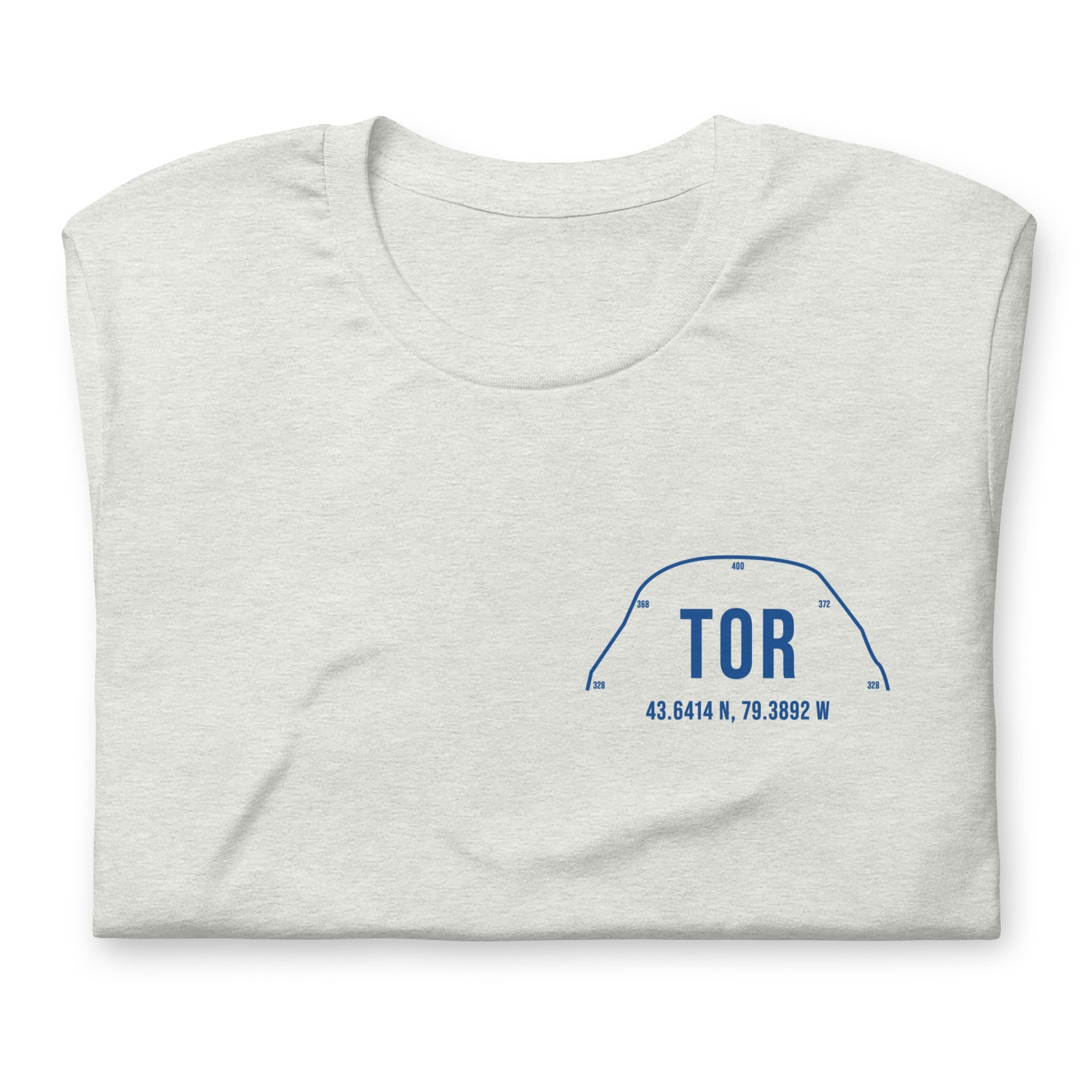 Unisex TOR Outfield Wall T-Shirt | Blue | Grey