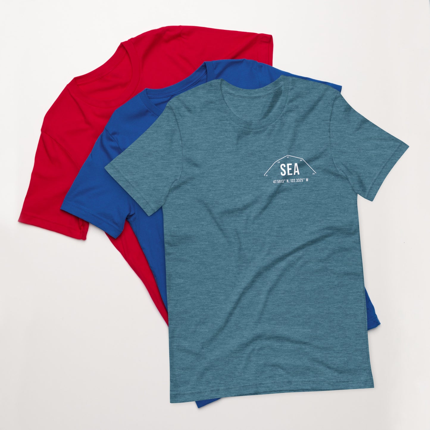 Unisex SEA Outfield Wall T-Shirt | Teal | Navy