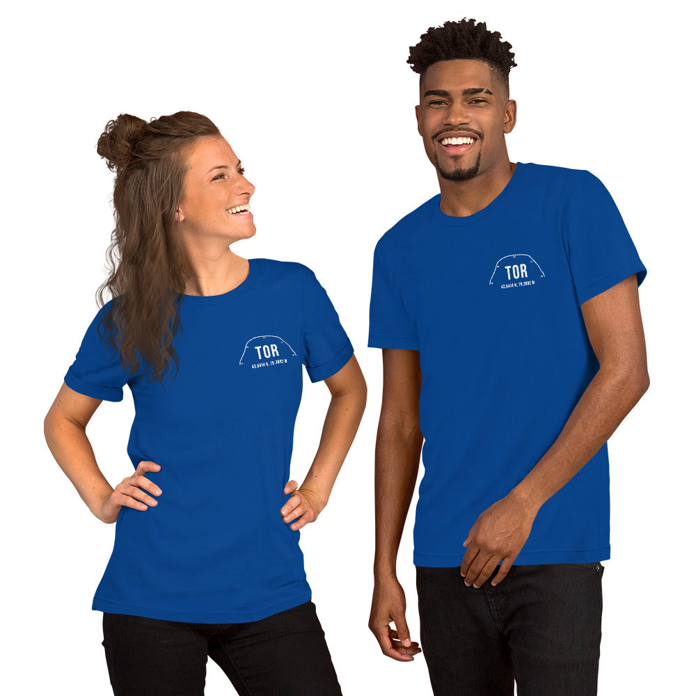 Unisex TOR Outfield Wall T-Shirt | Blue | Grey