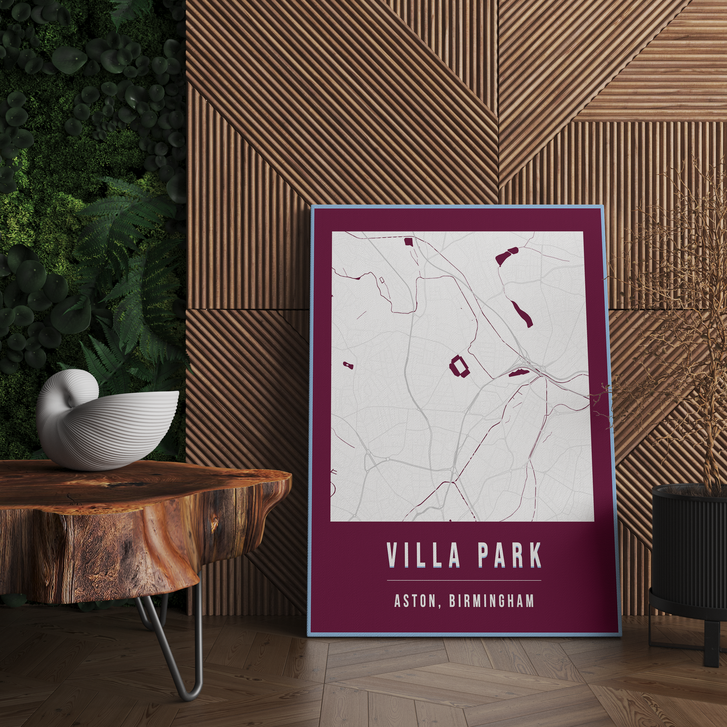 Villa Park Map Poster | Birmingham