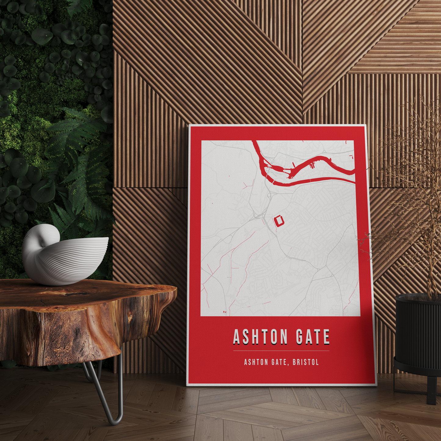 Ashton Gate Map Poster | Bristol