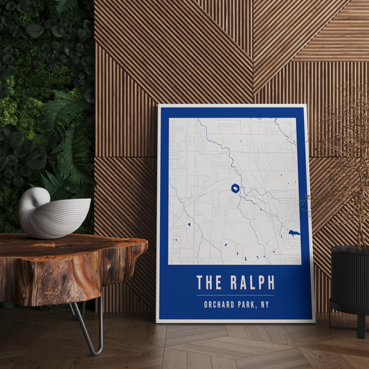 The Ralph Map Poster | Buffalo