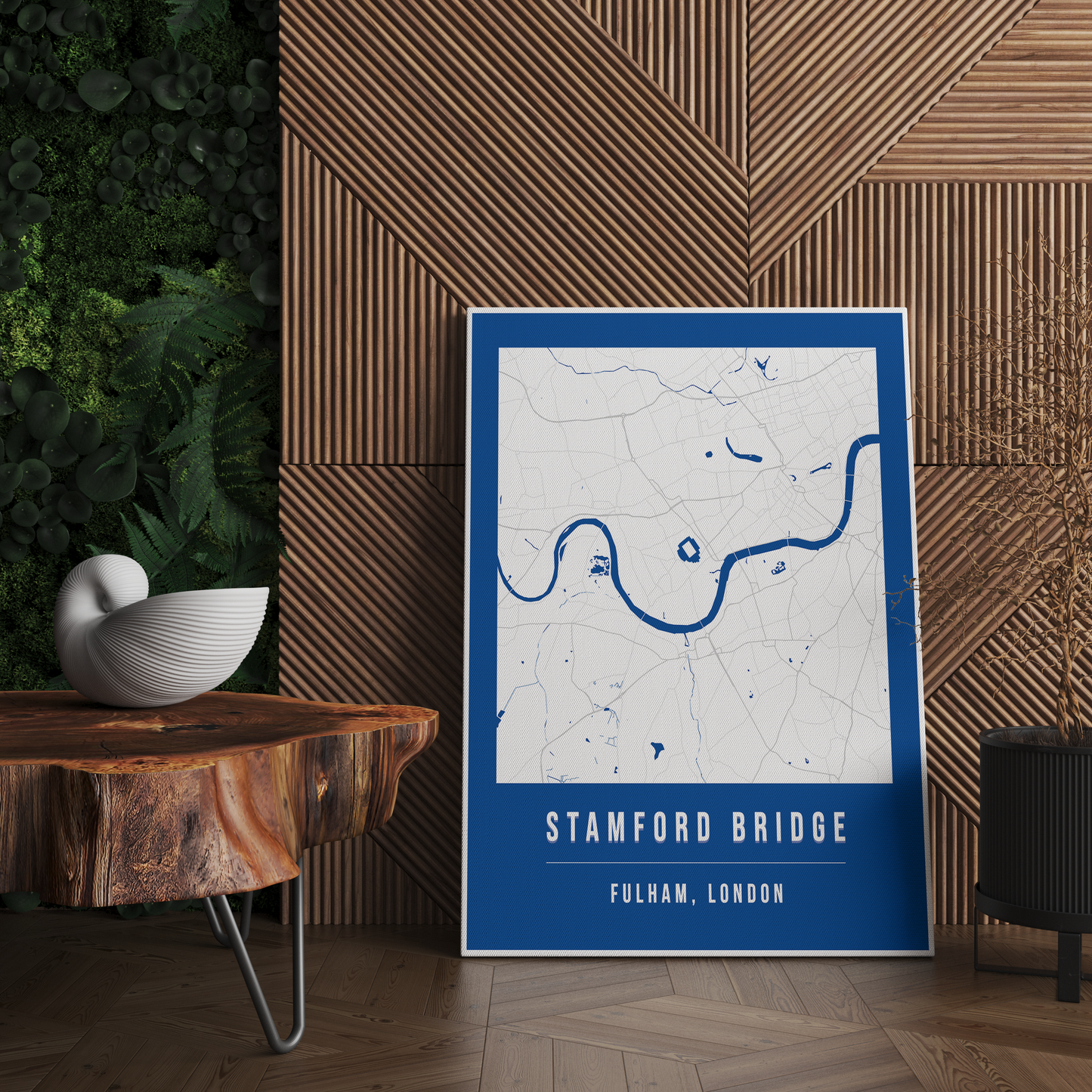 Stamford Bridge Map Poster | West London