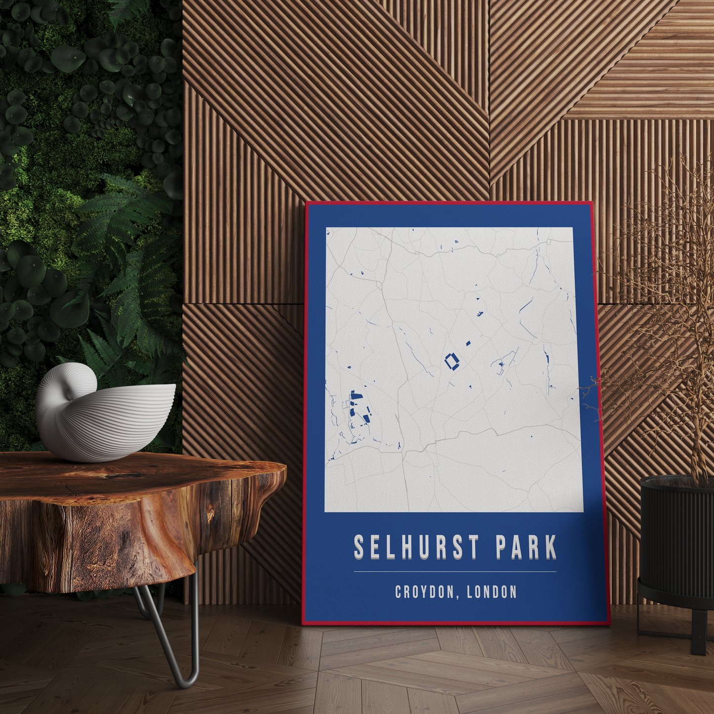 Selhurst Park Map Poster | London