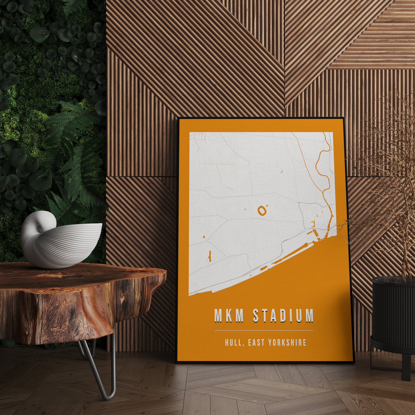 MKM Stadium Map Poster | Hull