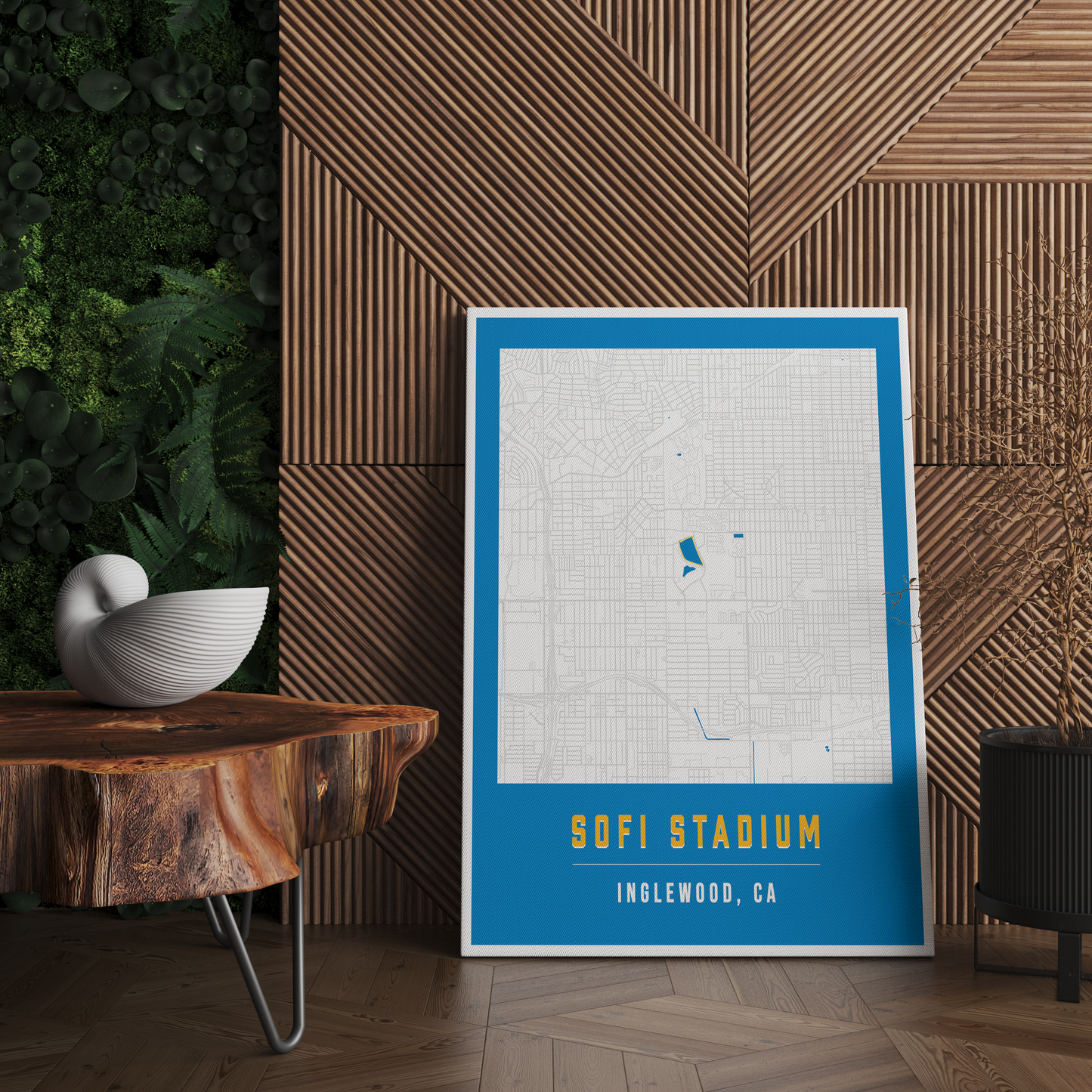 SoFi Stadium Map Poster | Los Angeles