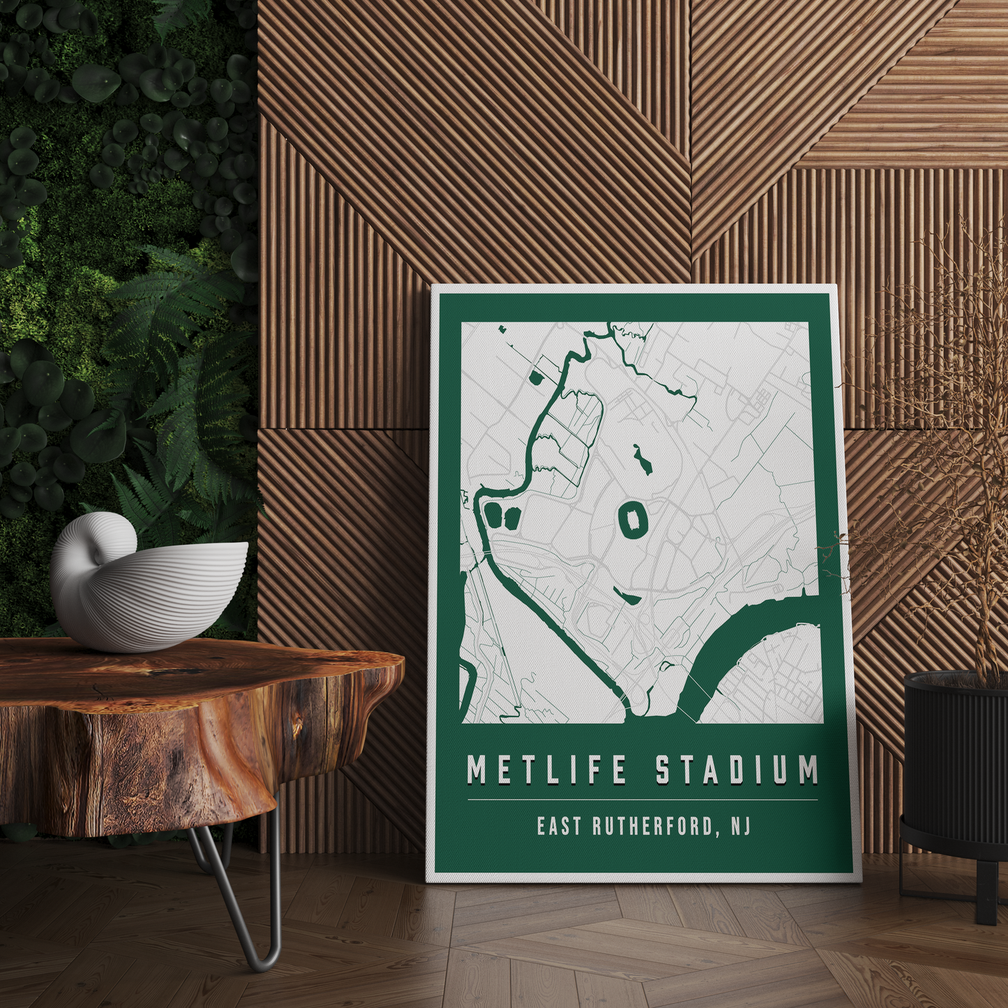 MetLife Stadium Map Poster | New York