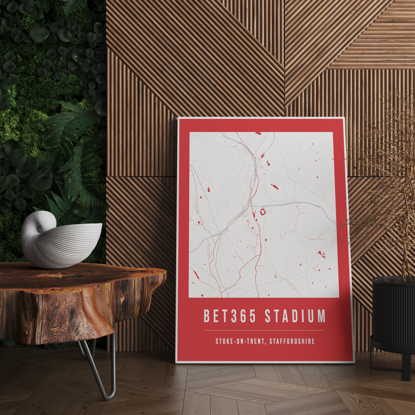 bet365 Stadium Map Poster | Stoke-on-Trent