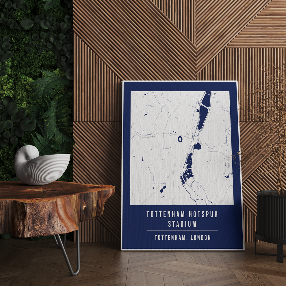 Tottenham Bts Map.pdf Tottenham Hotspur Stadium Map Poster | North London – Shop Maapify