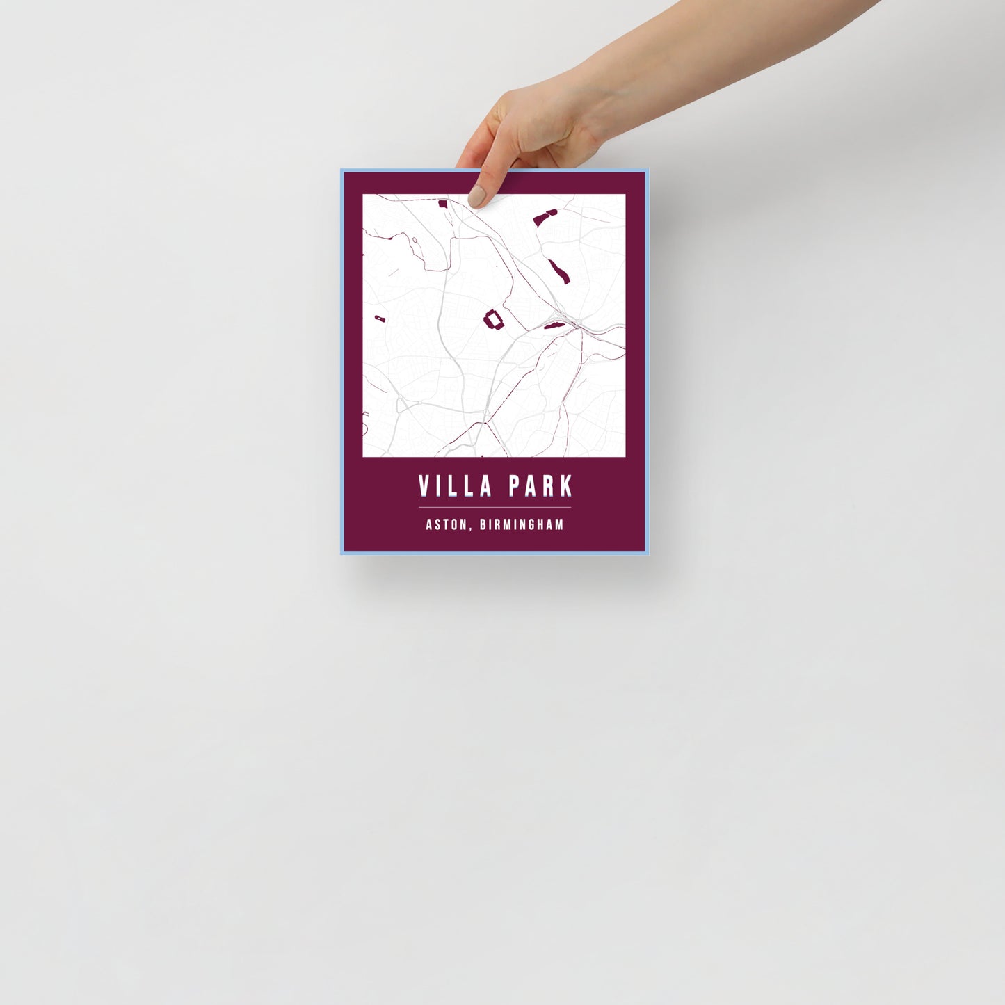 Villa Park Map Poster | Birmingham