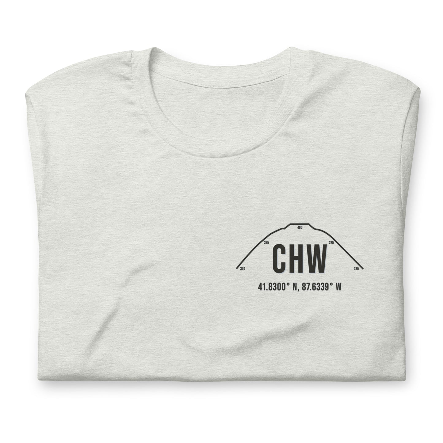 Unisex CHW Outfield Wall T-Shirt | Black | Gray