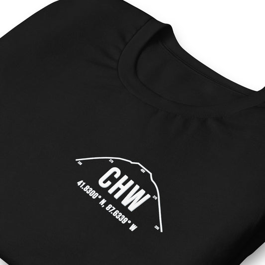 Unisex CHW Outfield Wall T-Shirt | Black | Gray